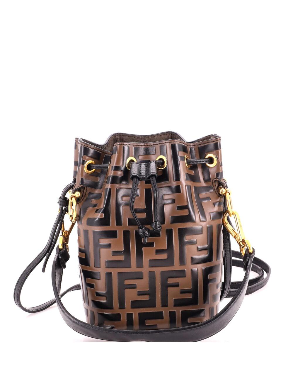 Fendi Mon Tresor Bucket Bag Zucca #365621F12B
